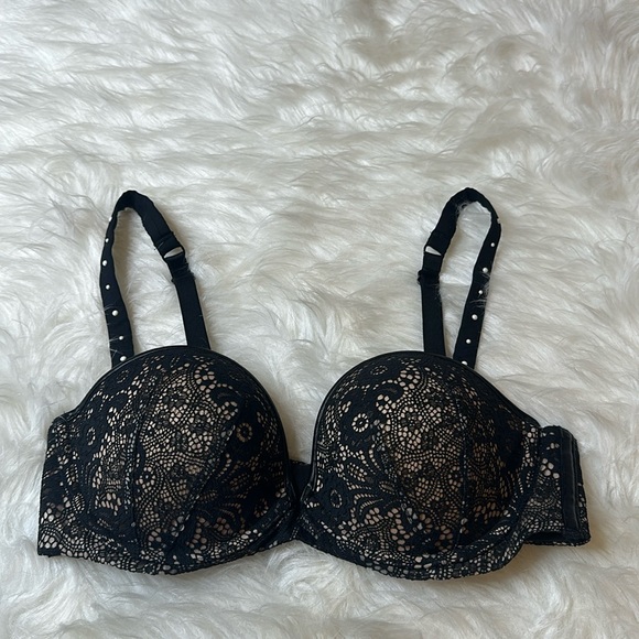 Victoria's Secret Other - NWOT  Victoria's Secret Very Sexy Multi Way Black Lace Bra Size 34C
